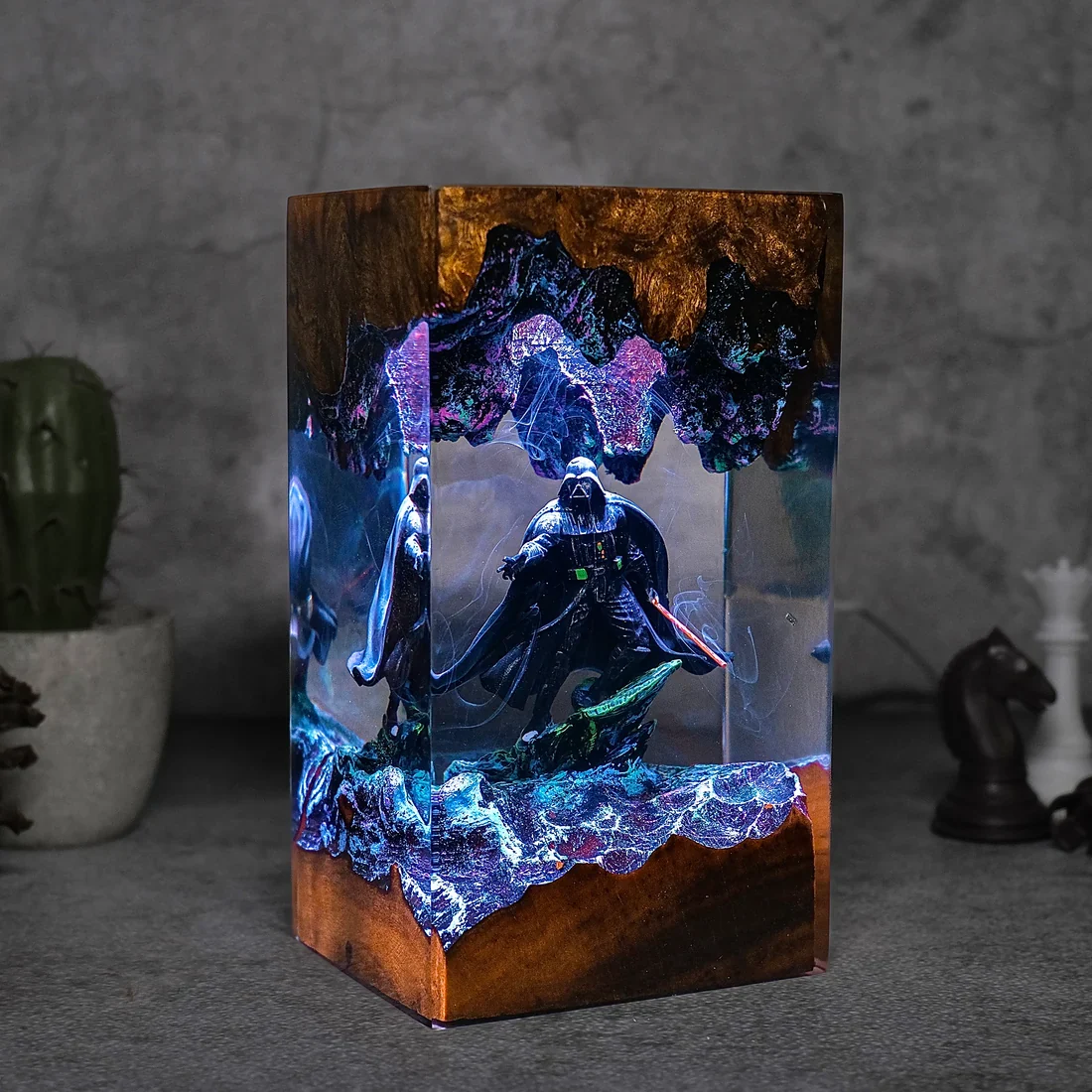 Customized Vader Lamp