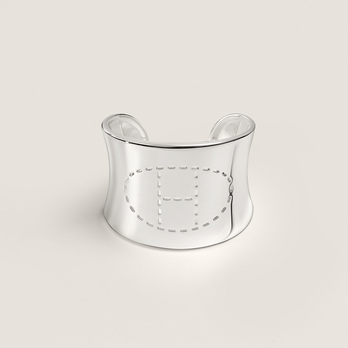 Point Sellier cuff bracelet, very large model