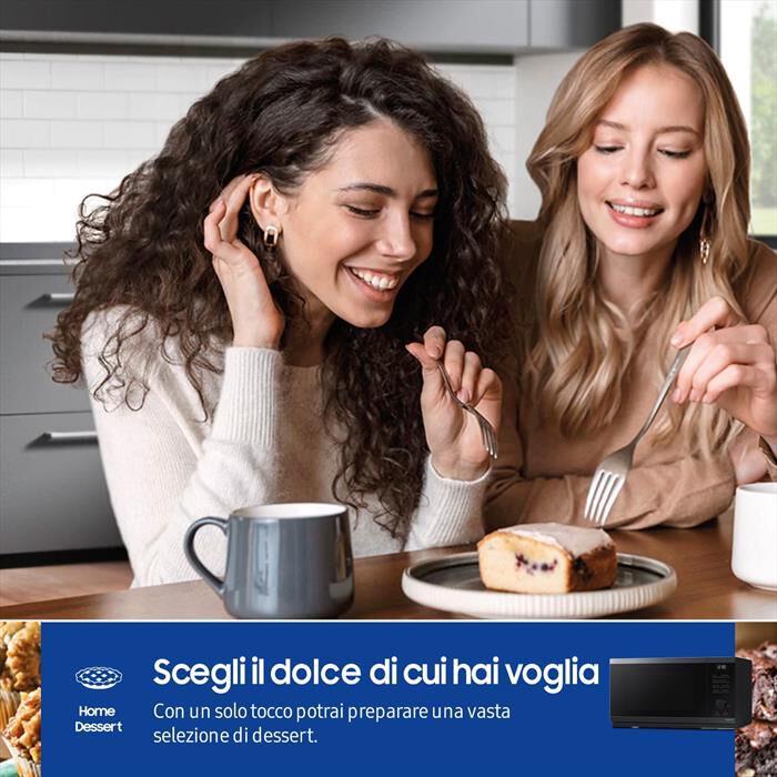 SAMSUNG - Forno microonde MG23DG4524CGE1-Nero