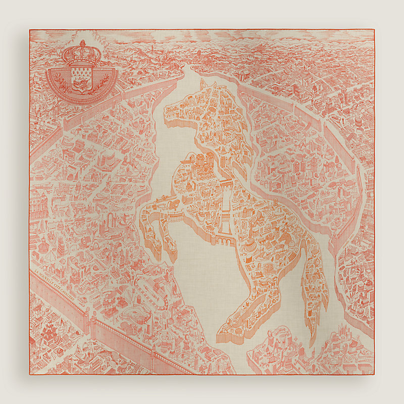 La Nouvelle Cite Cavaliere shawl 140