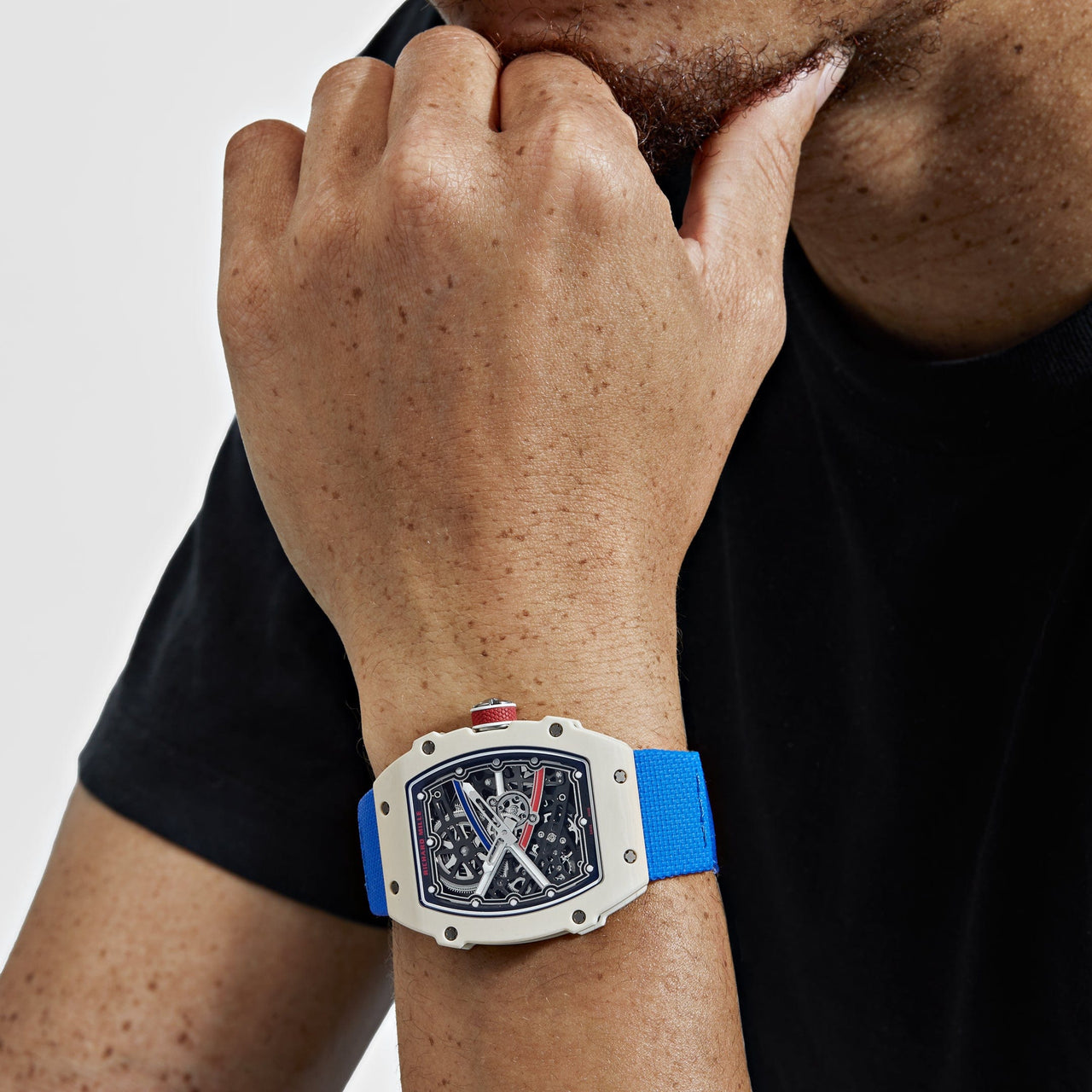 【7A Quality】Richard Mille RM 67-02 'Alexis Pinturault' Quartz TPT 'Super Clone'