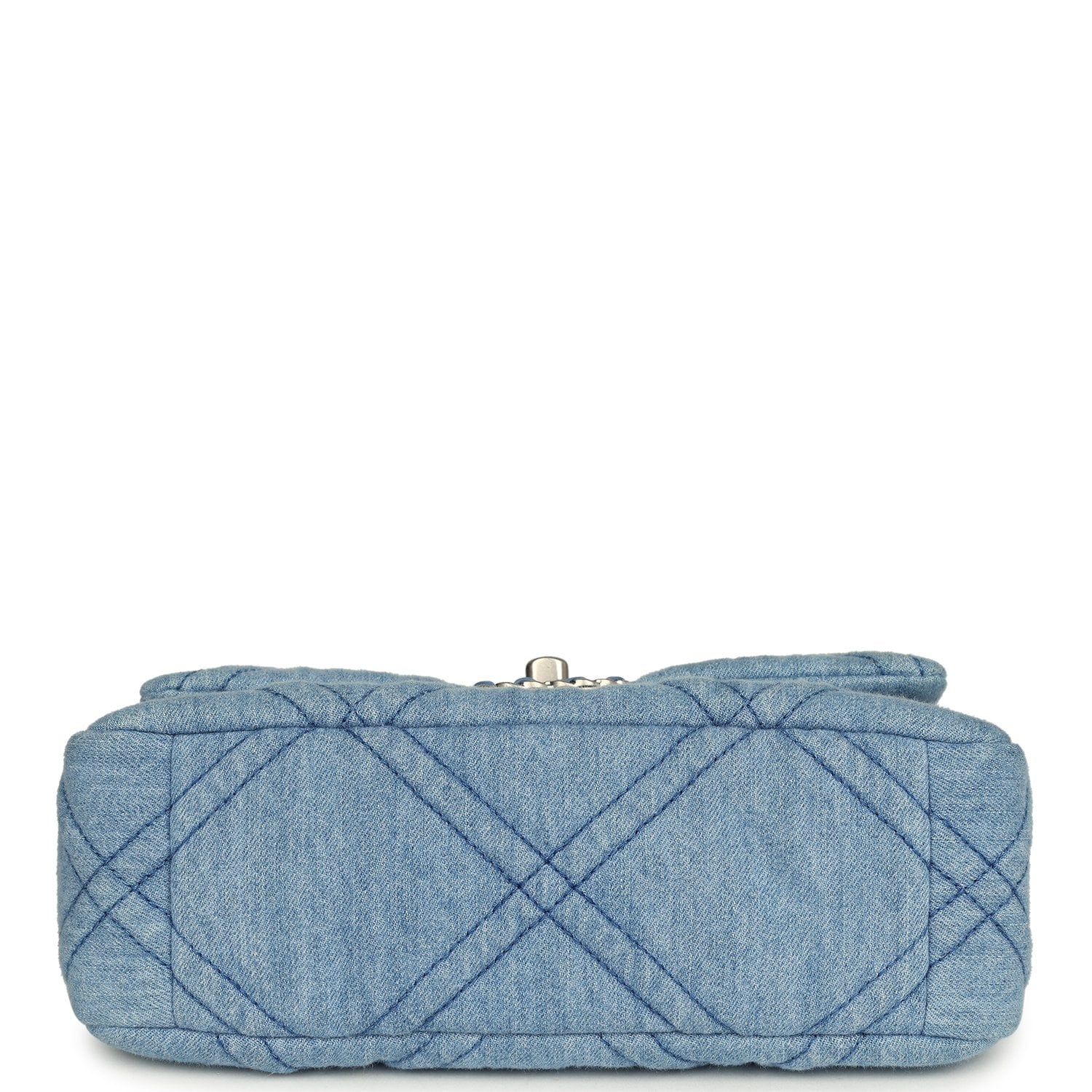 Chanel Medium 19 Flap Light Blue Denim Mixed Metal Hardware