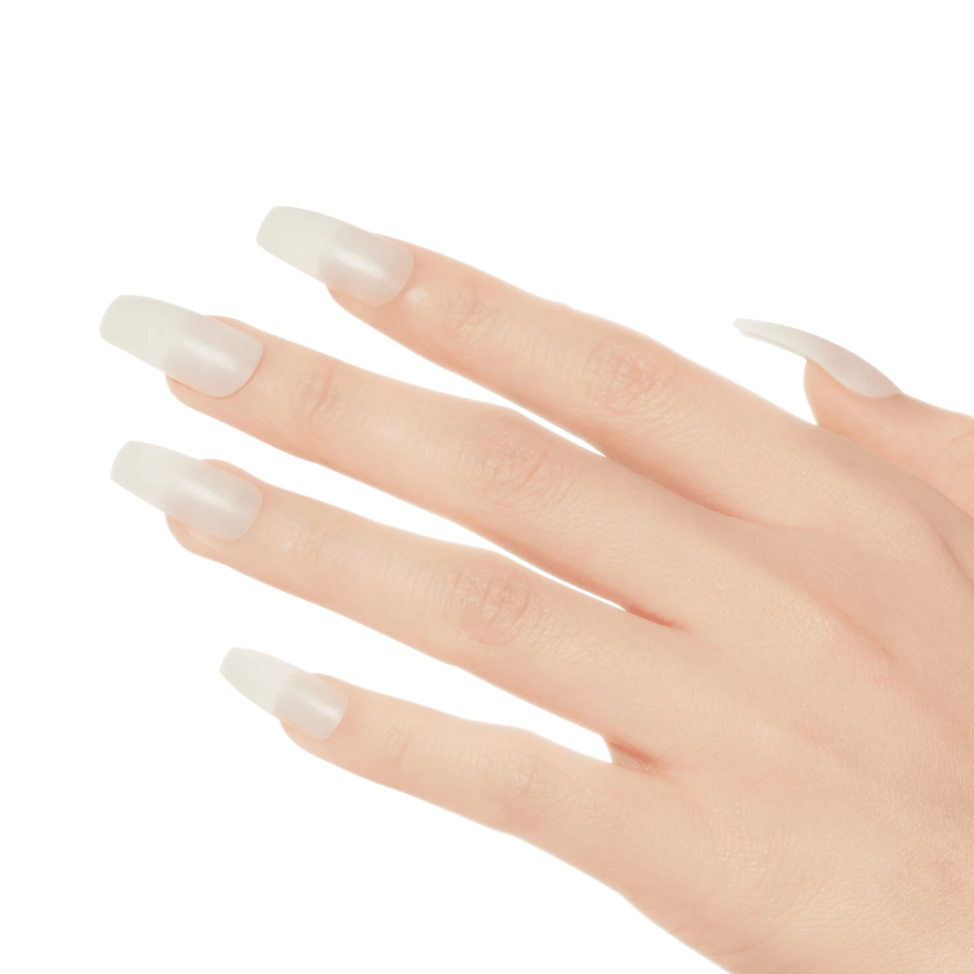 KISS Salon Acrylic Natural Press On Glue Nails - Strong Enough