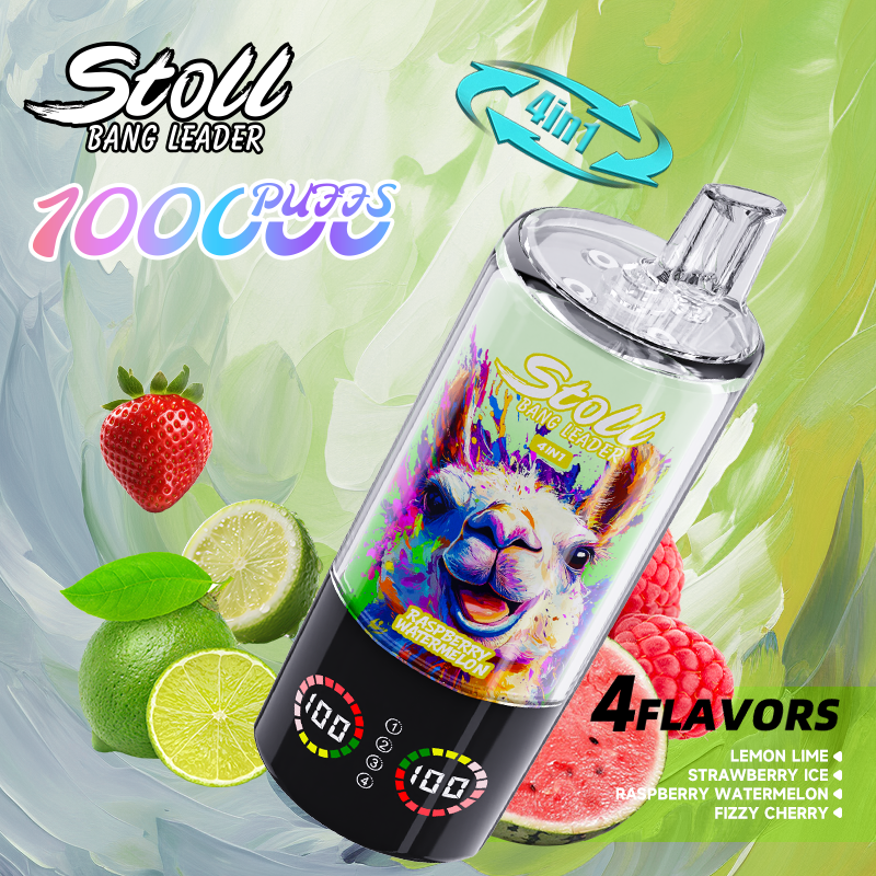 [Minimum order of two]Bang Leader 100K Puffs 4-in-1 Prefilled Vape | 4 Flavors in 1 Device,  Rechargeable, 3%/5%