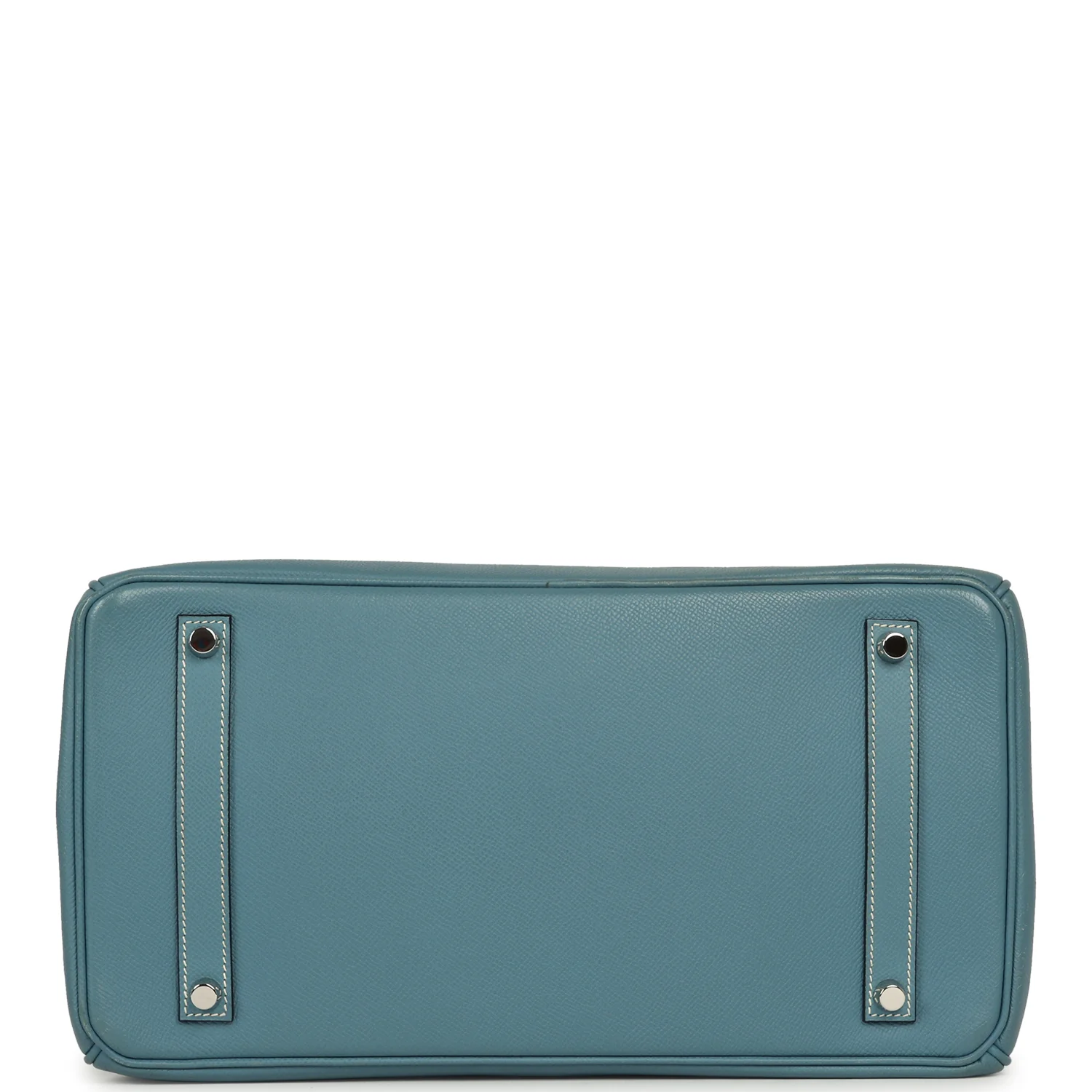 Hermes Birkin 35 Blue Jean Epsom Palladium Hardware