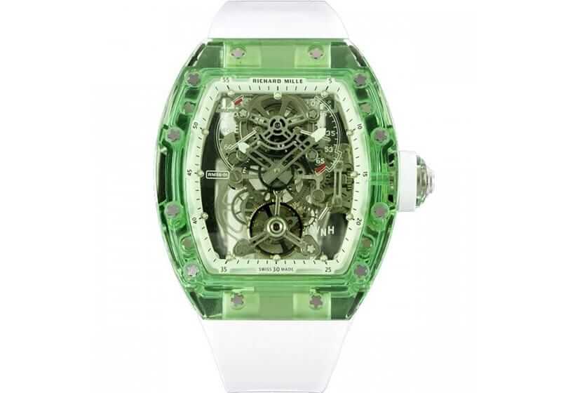 【7A Quality】Richard Mille RM 056-02 Green Sapphire Replica