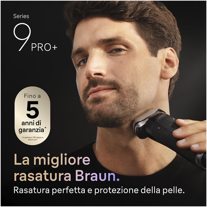 BRAUN - Rasoio SHAVER 9600S-NERO