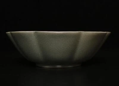18CM Old Chinese Ru Yao Ru Kiln Bowl
