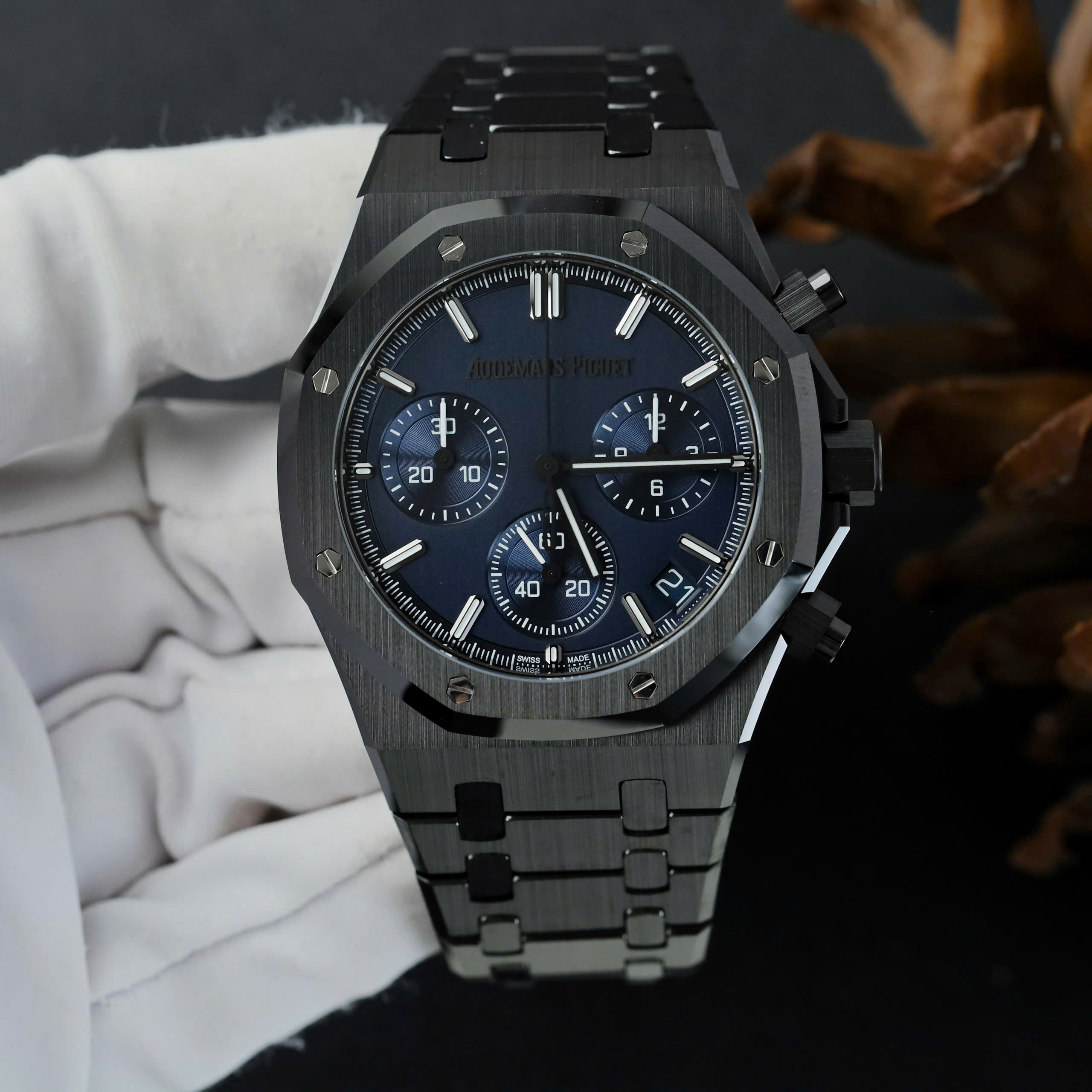 Audemars Piguet Royal Oak Chronograph 26240 Ceramic Case Charcoal Dial Replica 11 Watch APS Factory 41mm