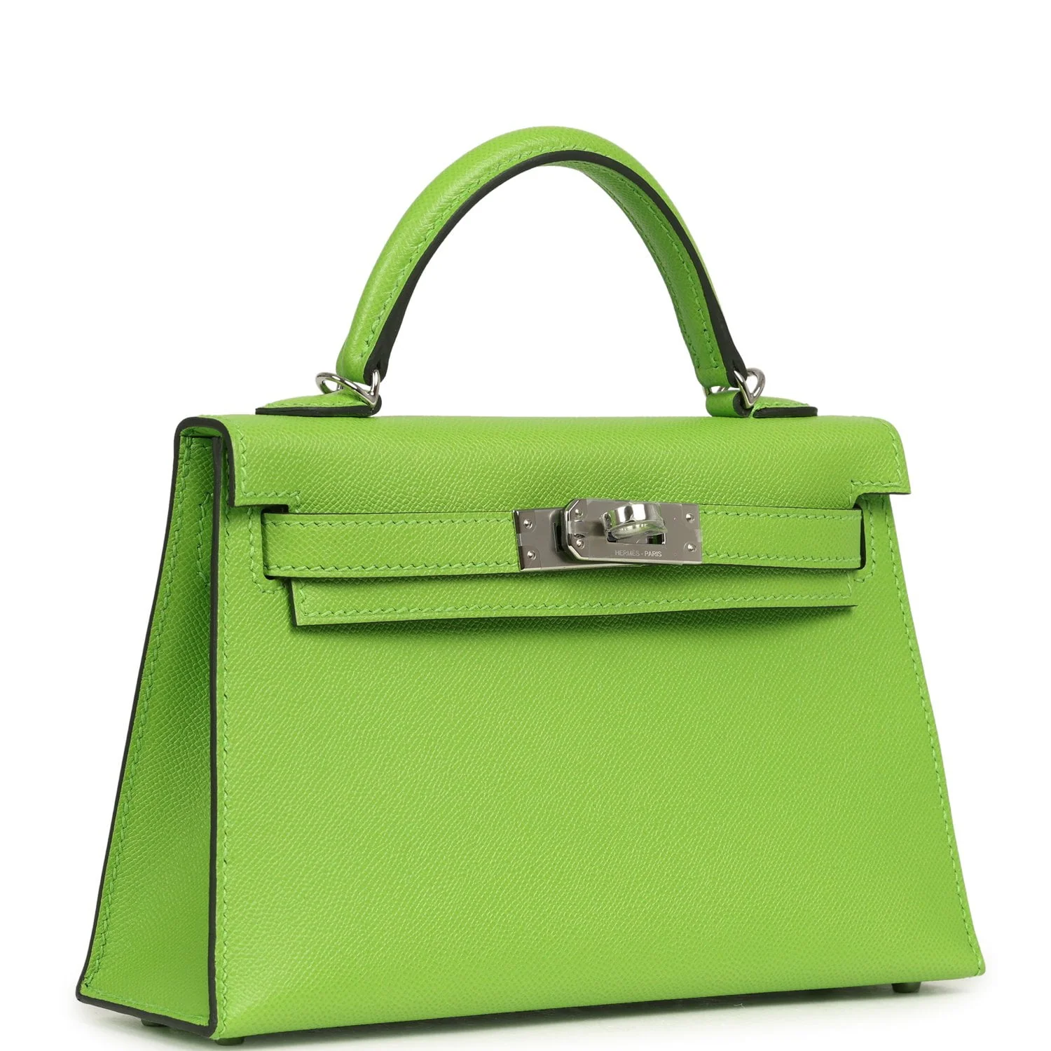 HERMÈS Kelly Sellier 20 Granny Madame Palladium Hardware