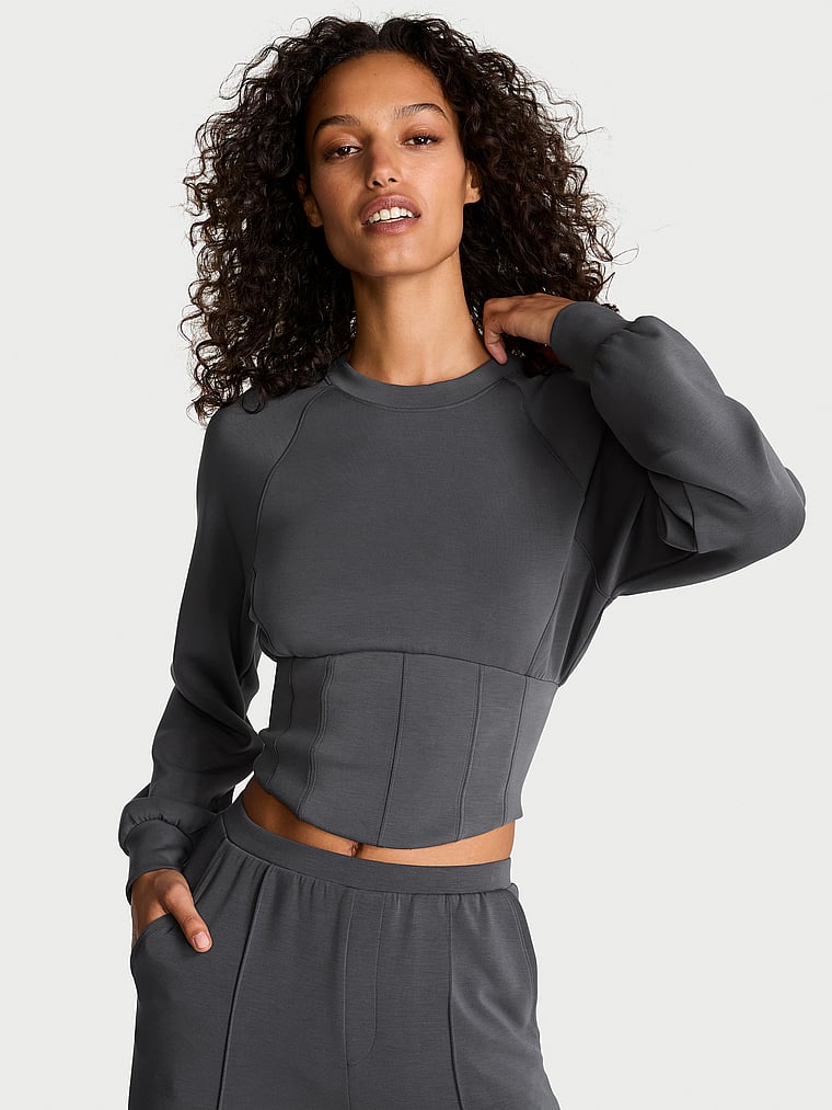 VSX VSX Featherweight Knit Corset Crewneck