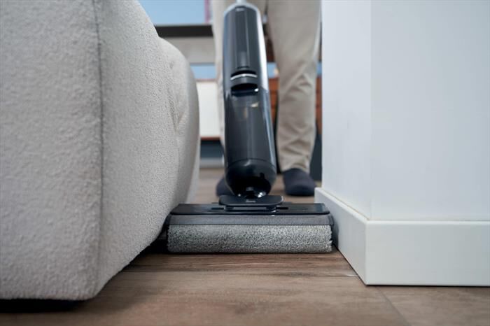 HOOVER - Scopa elettrica HW300 011-Nero, Argento
