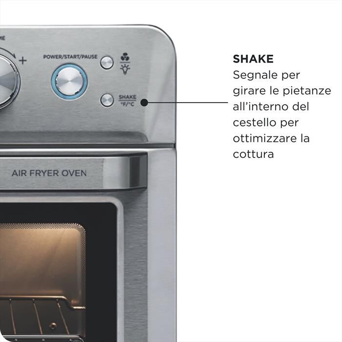 ARIETE - Friggitrice ad aria 4629/11-acciaio inossidabile