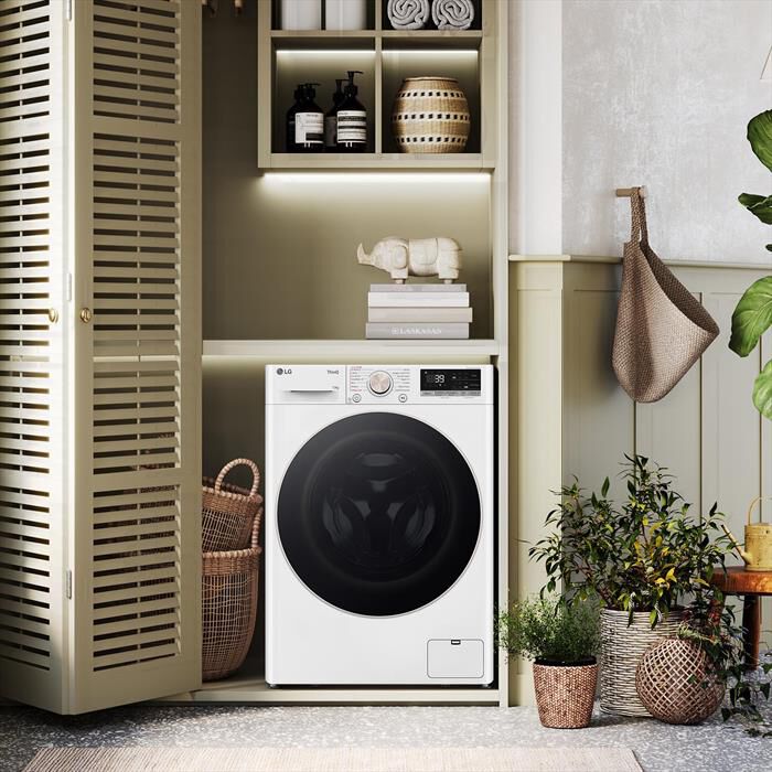 LG - Lavatrice AI DD R7 F4R7011TSWG 11kg Classe A-Bianca