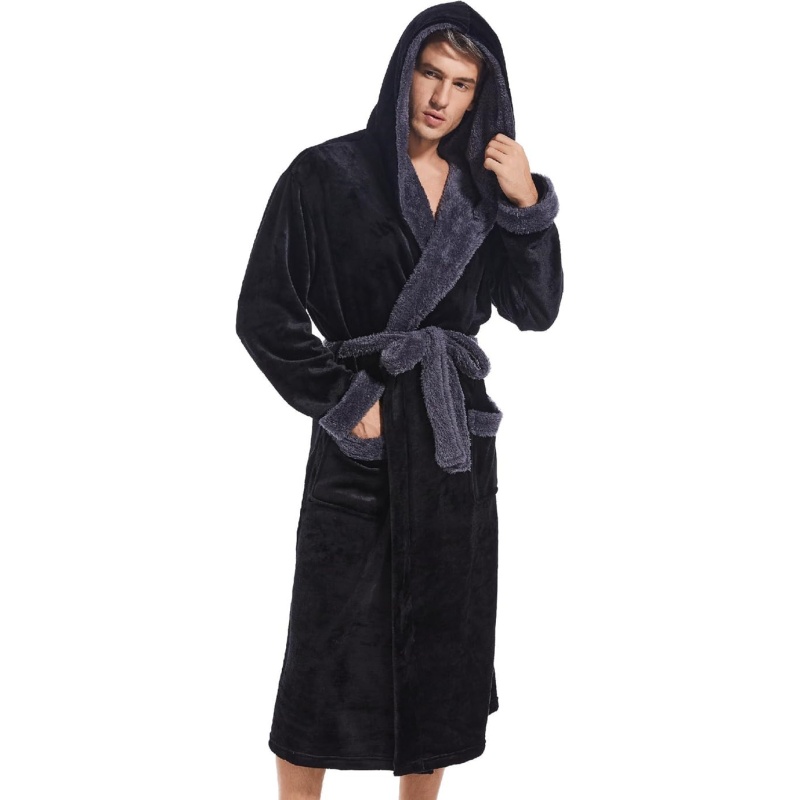 Mens Hooded Robe