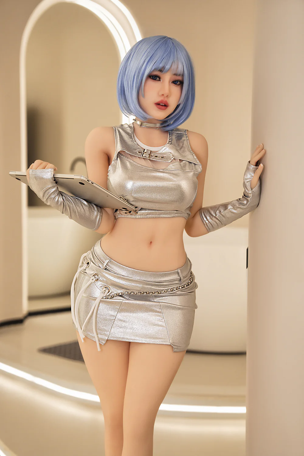 US Stock - YAMIEE Nola Unique Design  5ft38/ 164cm K38 Full TPE Japanese Adult Sex Doll