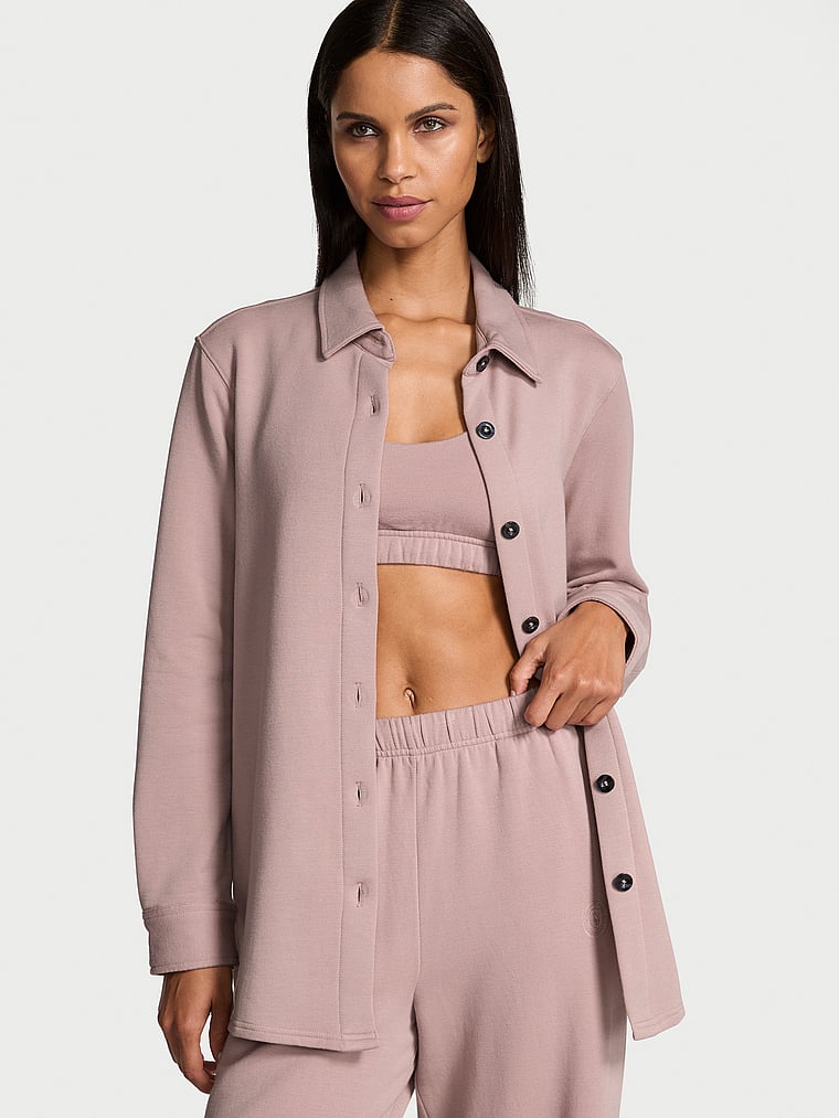 Victoria's Secret Brushed Modal Fleece Oversized Shirt