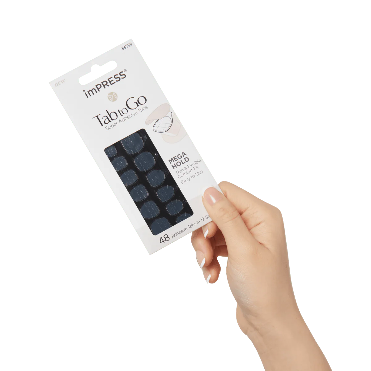 imPRESS Tab To Go Adhesive Nail Tabs