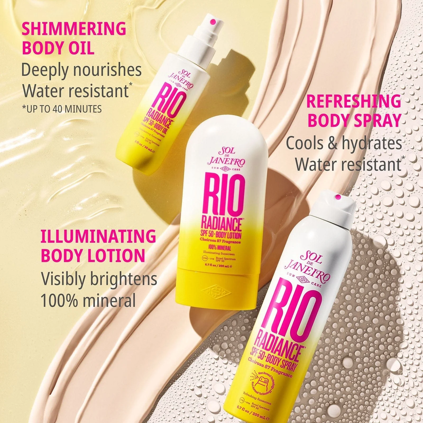 Rio Radiance™ SPF 50 Trio