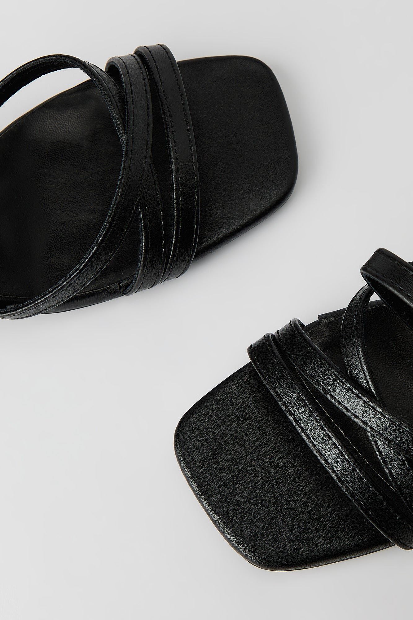 Strappy Ankle Strap Kitten Heel