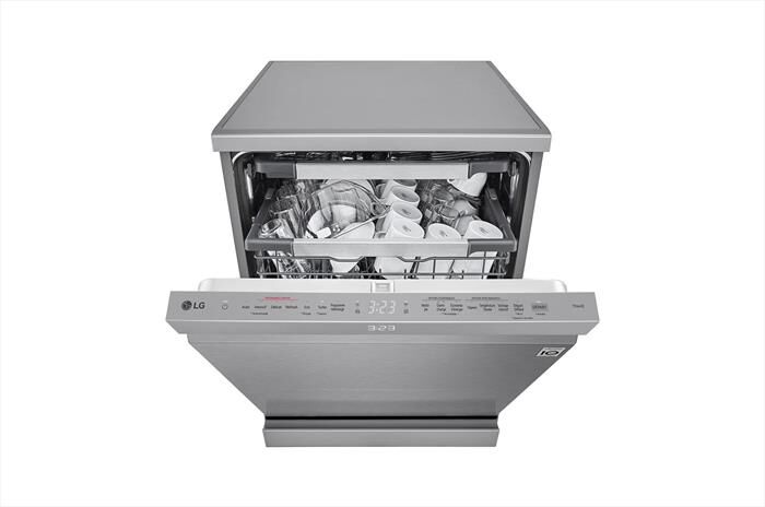 LG - Lavastoviglie DF587HVS Classe A 14 coperti-Argento