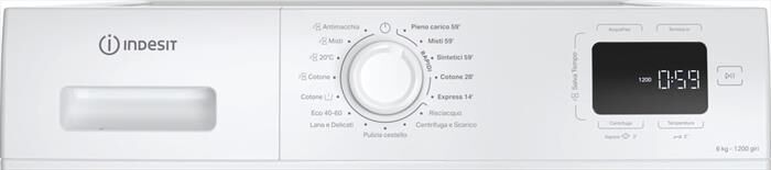 INDESIT - Lavatrice IM 642B MY TIME IT 6 Kg Classe B-Bianco