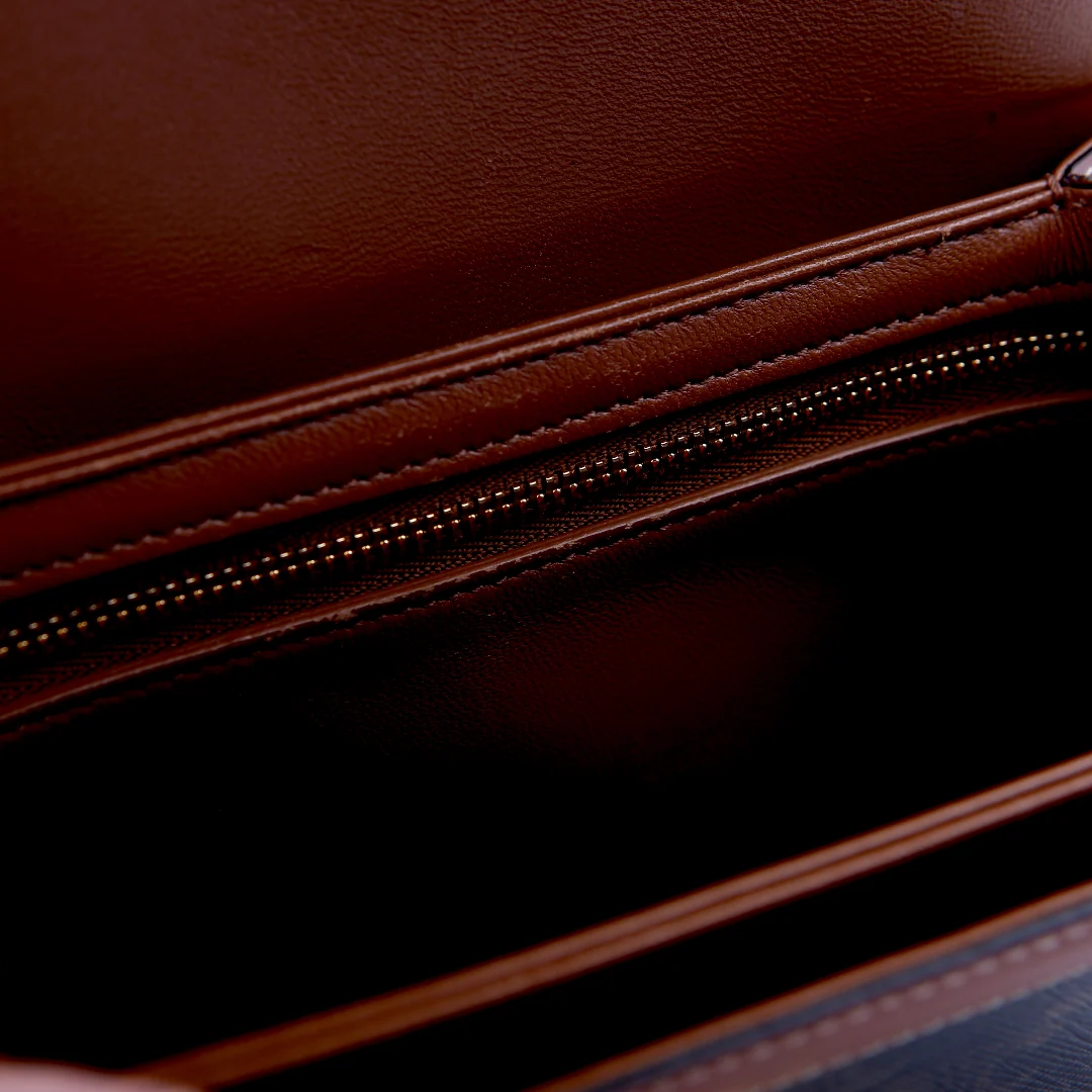 Teen Triomphe Bag Triomphe Canvas/Calfskin Brown