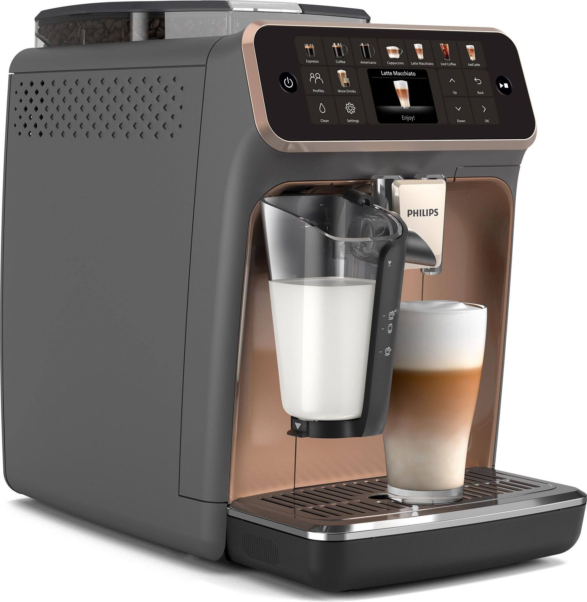 Philips EP5544/80, Automatic coffee makers, Grey
