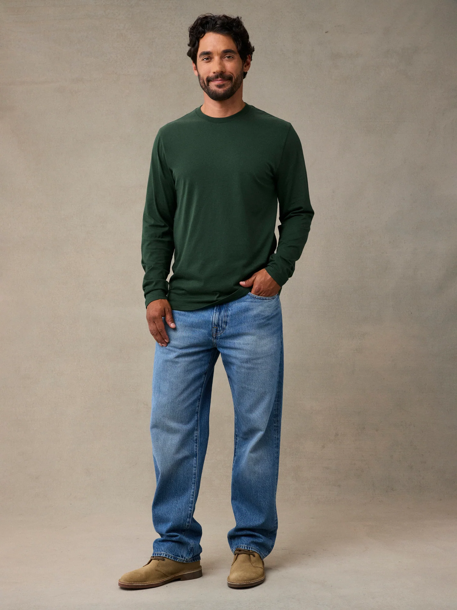 Mosswood Long Sleeve Crew Neck