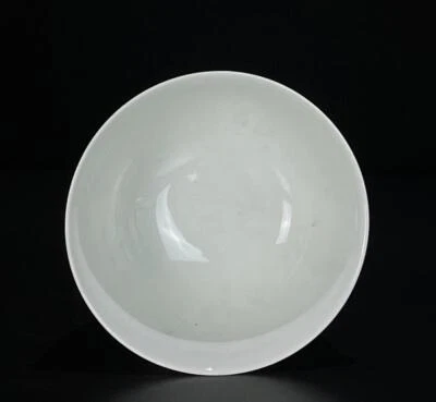 Old Qianlong Signed Chinese Famille Rose Bowl W/figure N503