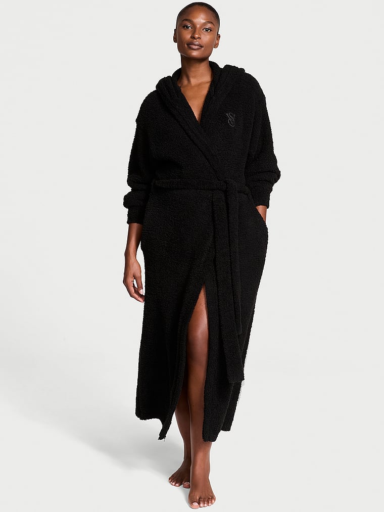 Victoria's Secret Chenille Hooded Long Robe