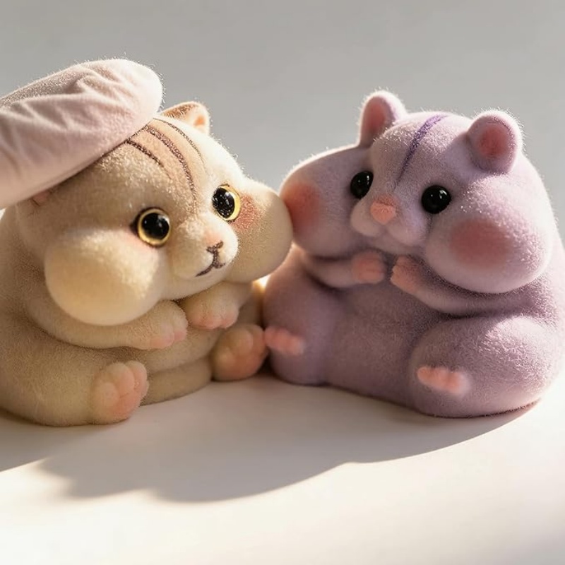 SQUISHPOP Taba Squishy Hamster Toy, Cute Squishy Hamster Fidget Toy