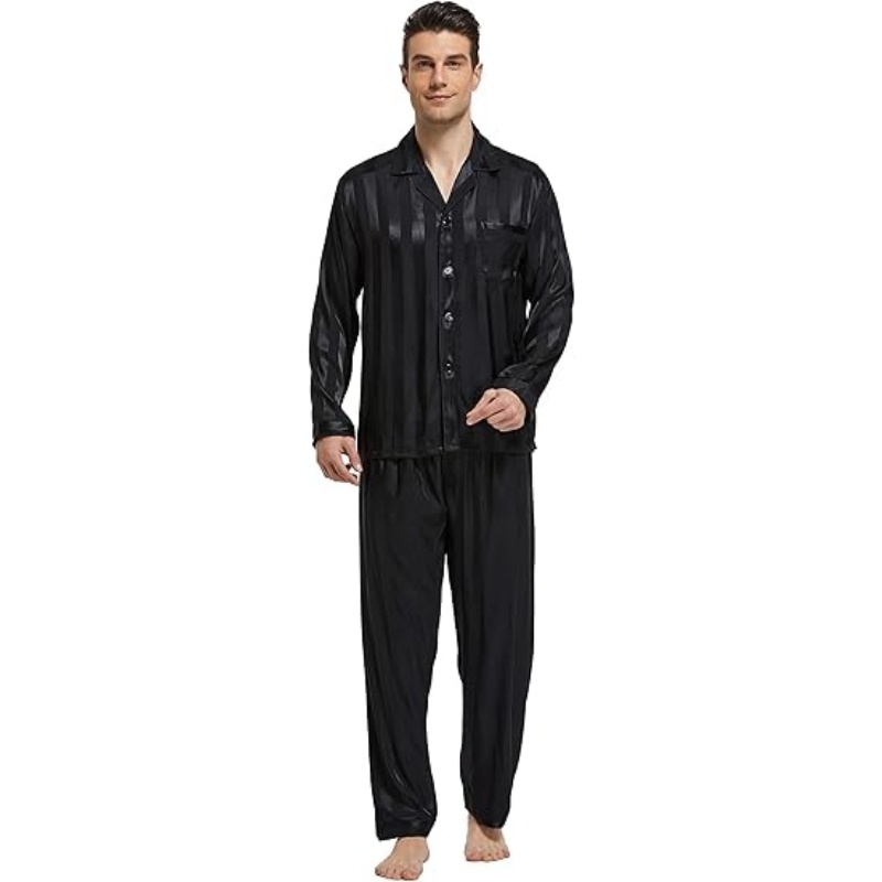 Classic Satin Pajama Set for Men
