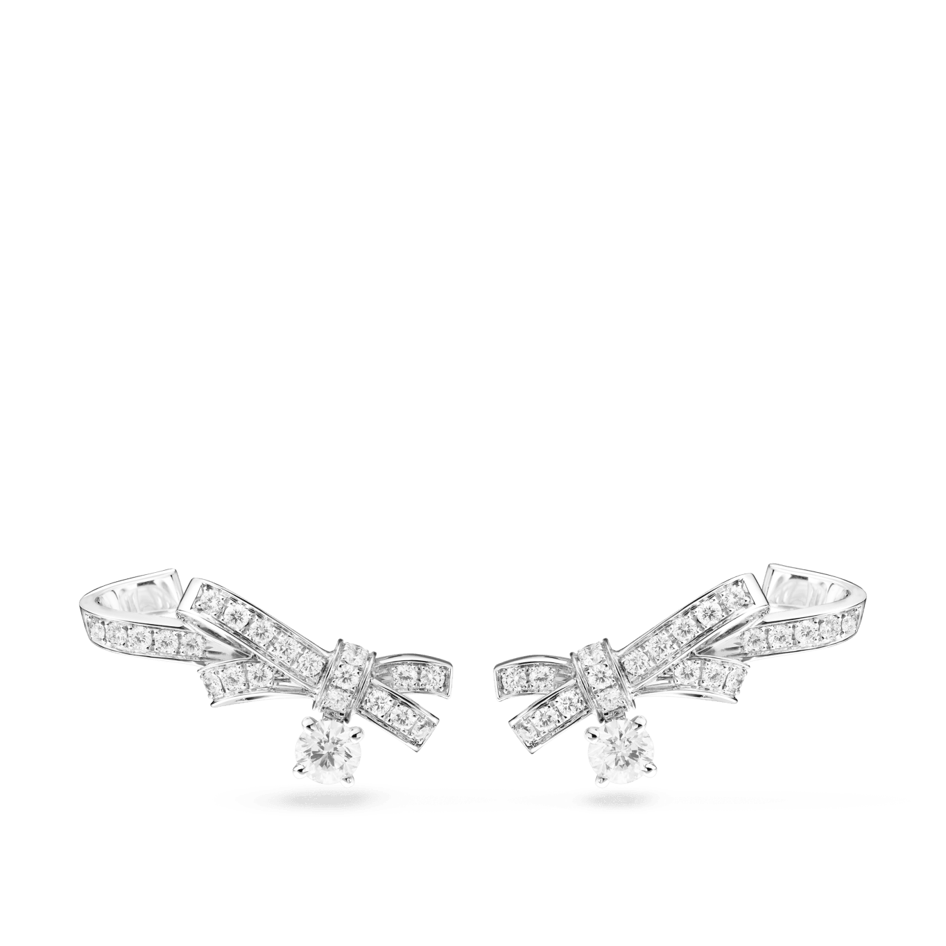 Ruban crawling earrings