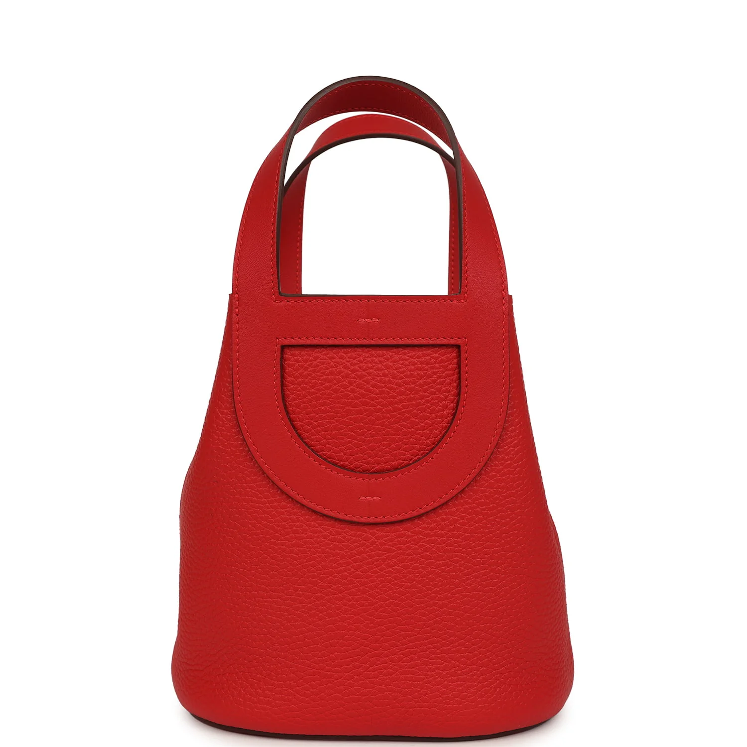 Hermes In-The-Loop 18 Rouge Radieux Clemence and Swift Palladium Hardware