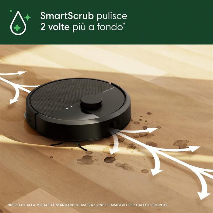 iROBOT - Aspirapolvere ROOMBA PLUS 405 COMBO AUTOWASH DOCK-Black