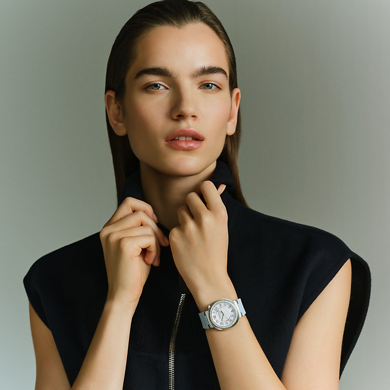 Hermès Cut watch, Large model, 36 mm