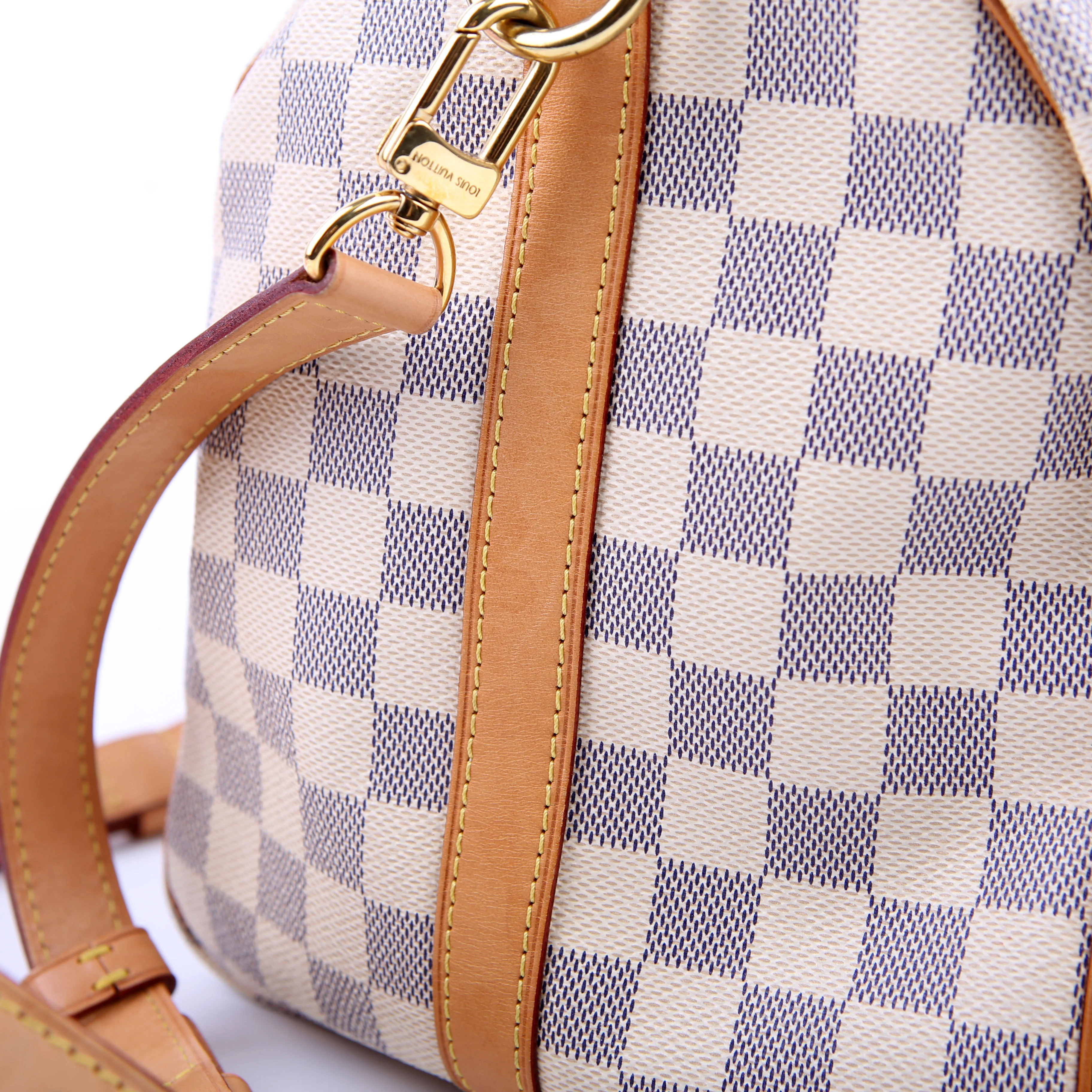 Speedy 35 Bandouliere Damier Azur