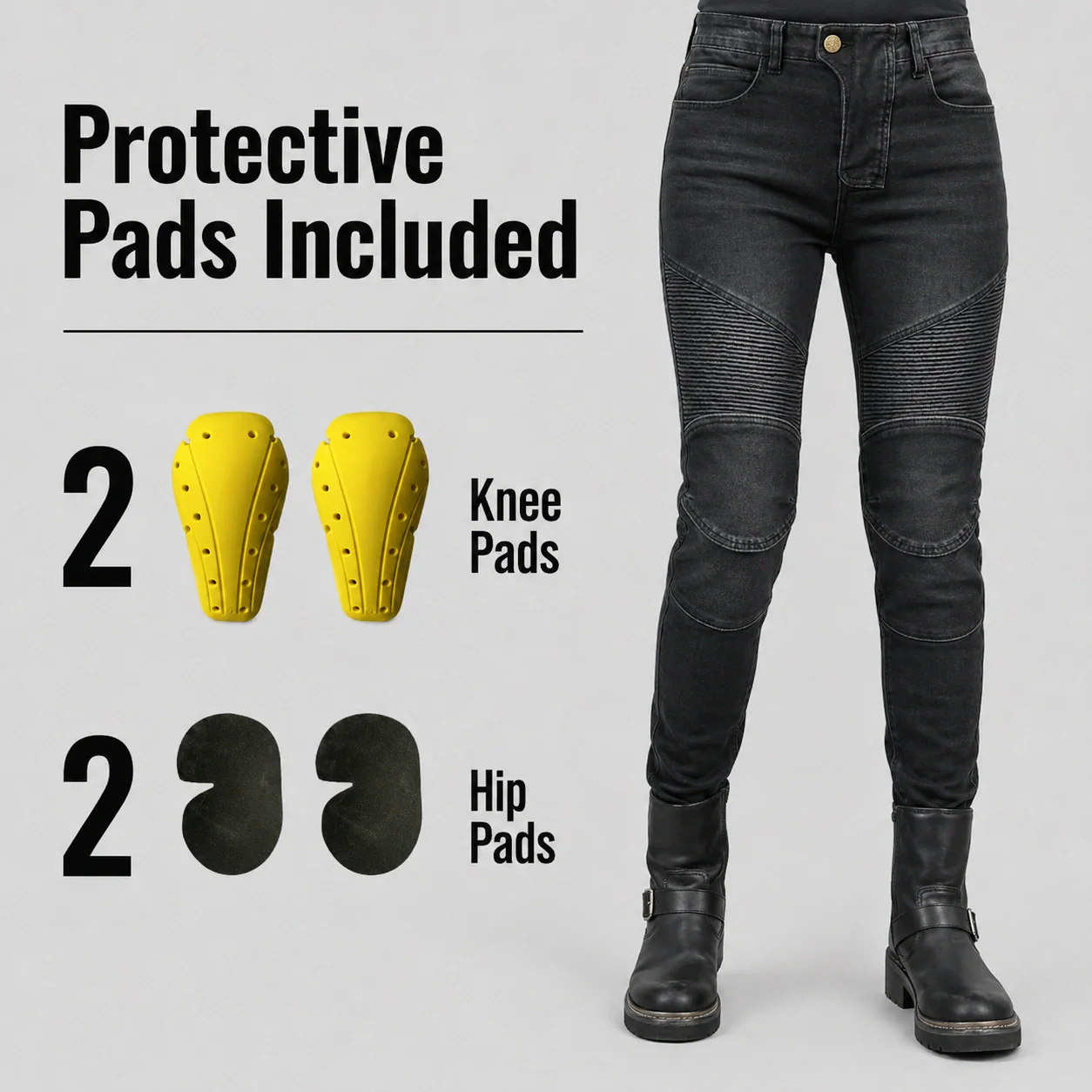 Women's Urban Armored Moto Jeans