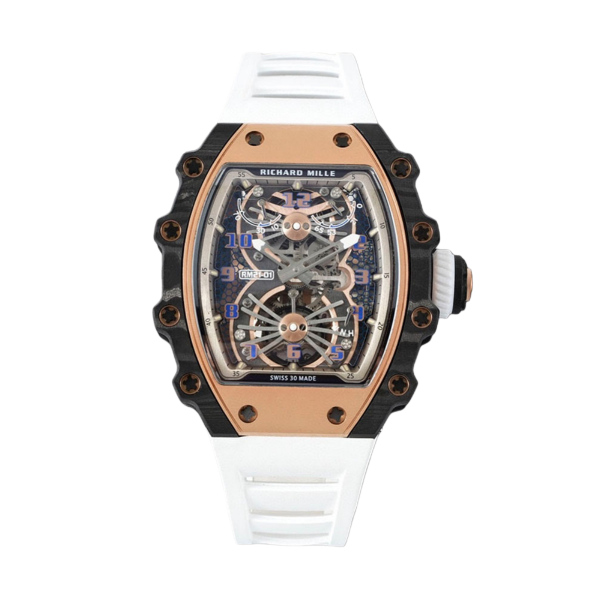 【7A Quality】Best Richard Mille RM 21-01 Aerodynamic Tourbillon Replica Watch