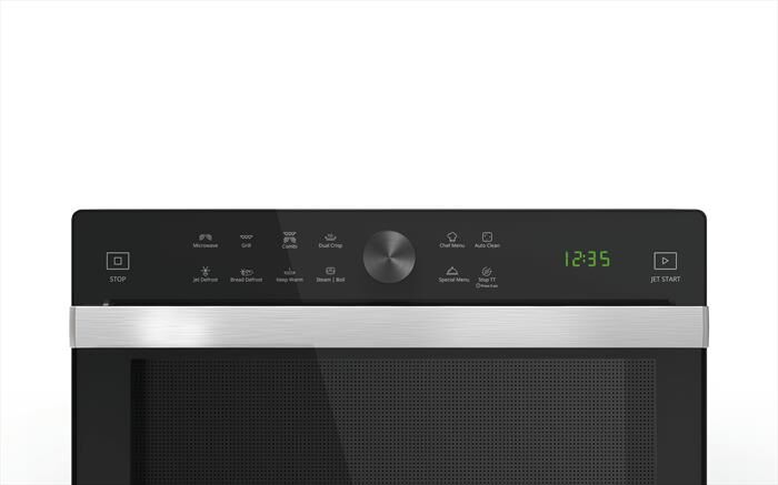 WHIRLPOOL - Forno microonde SUPREME CHEF MWP 337 SB-Nero, Argento
