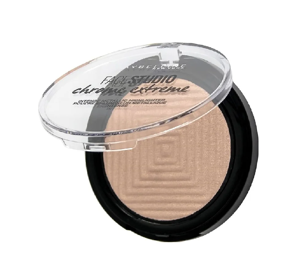 Maybelline Chrome Extreme Intense Metallic Highlighter - 300 Sandstone Shimmer