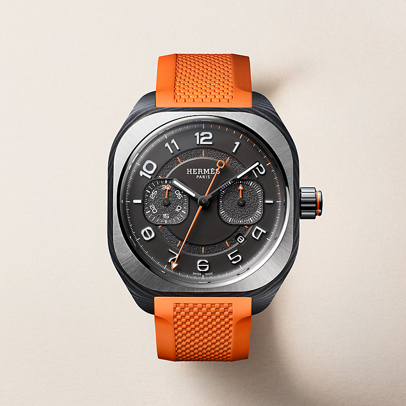 Hermès H08 Chronographe watch, 45 mm
