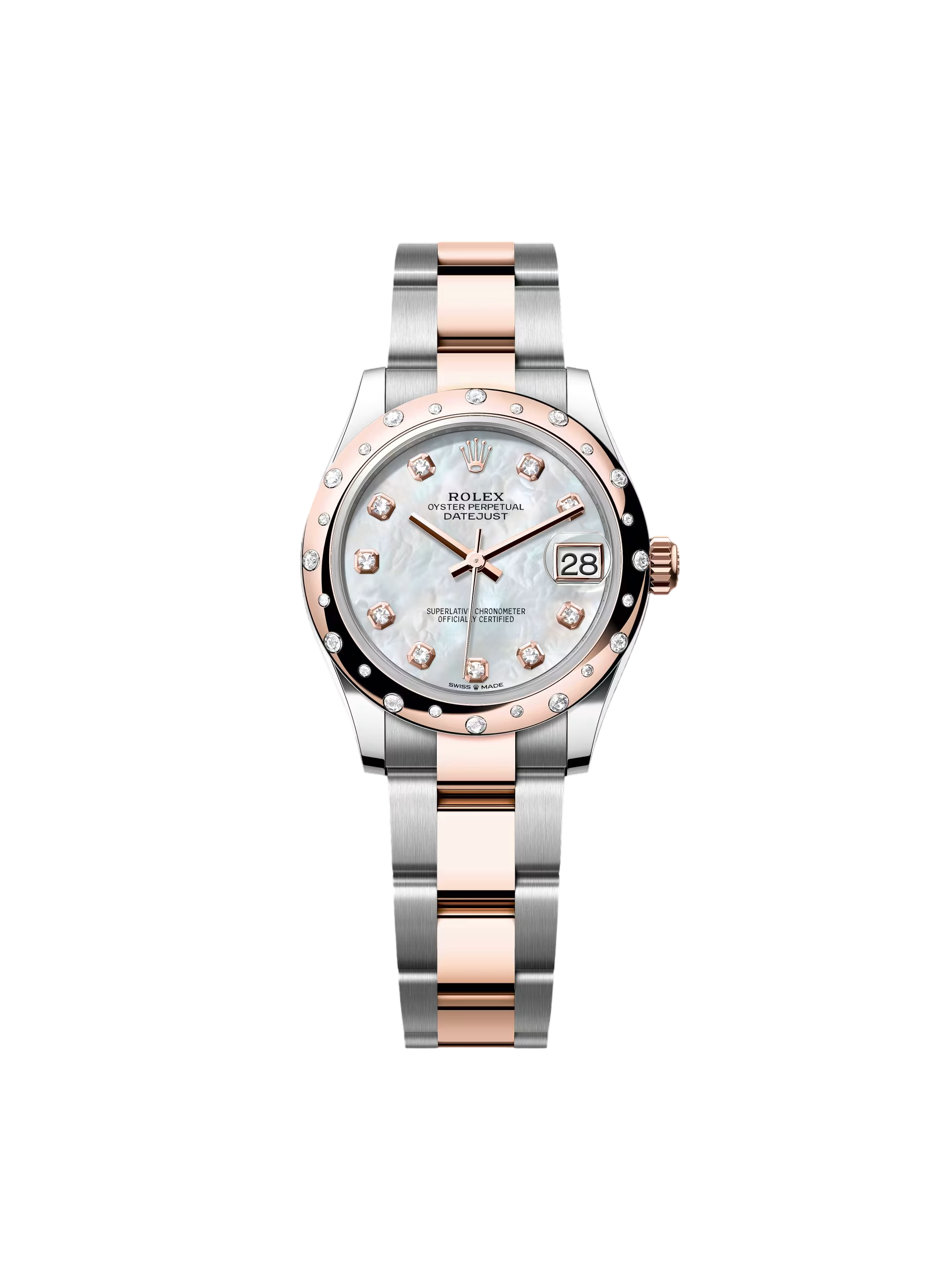 RLX Datejust m278341-0025/0026 Mother-of-Pearl Dial 31mm Jubilee Bracelet