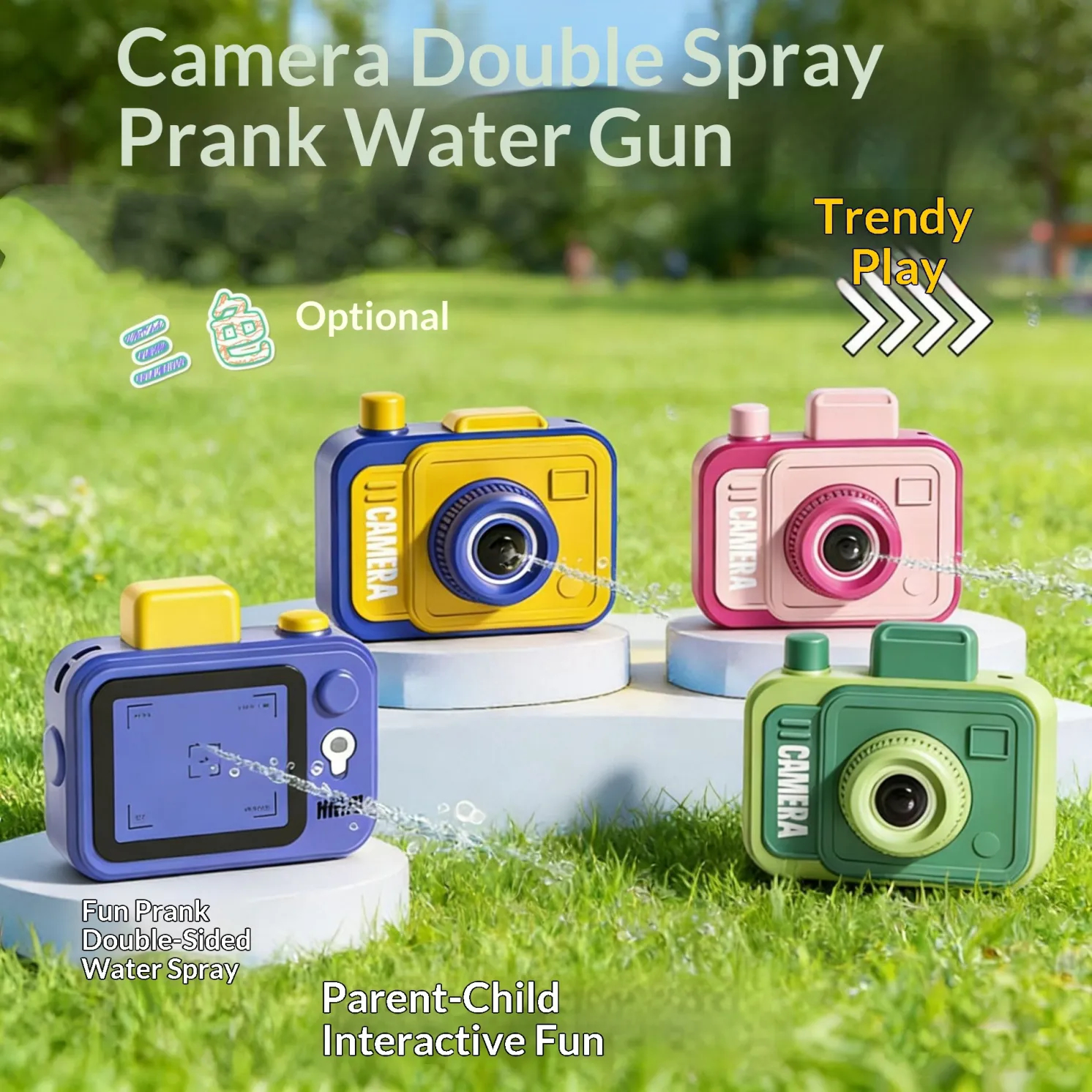 Camera Sprinkler Childrens Toy
