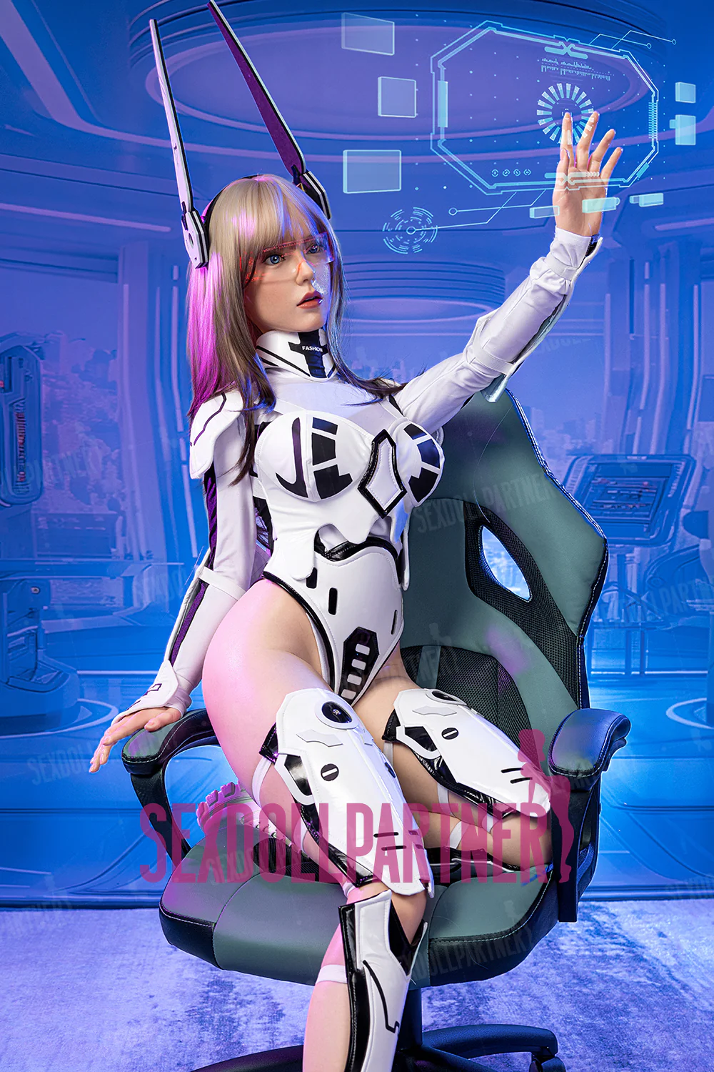 US Stock - 2025 Newest Version RIDMII Tenar 5ft34/ 163cm Unique Design Silicone Head + TPE Body Premium Smart AI Talking Robotic Sex Doll