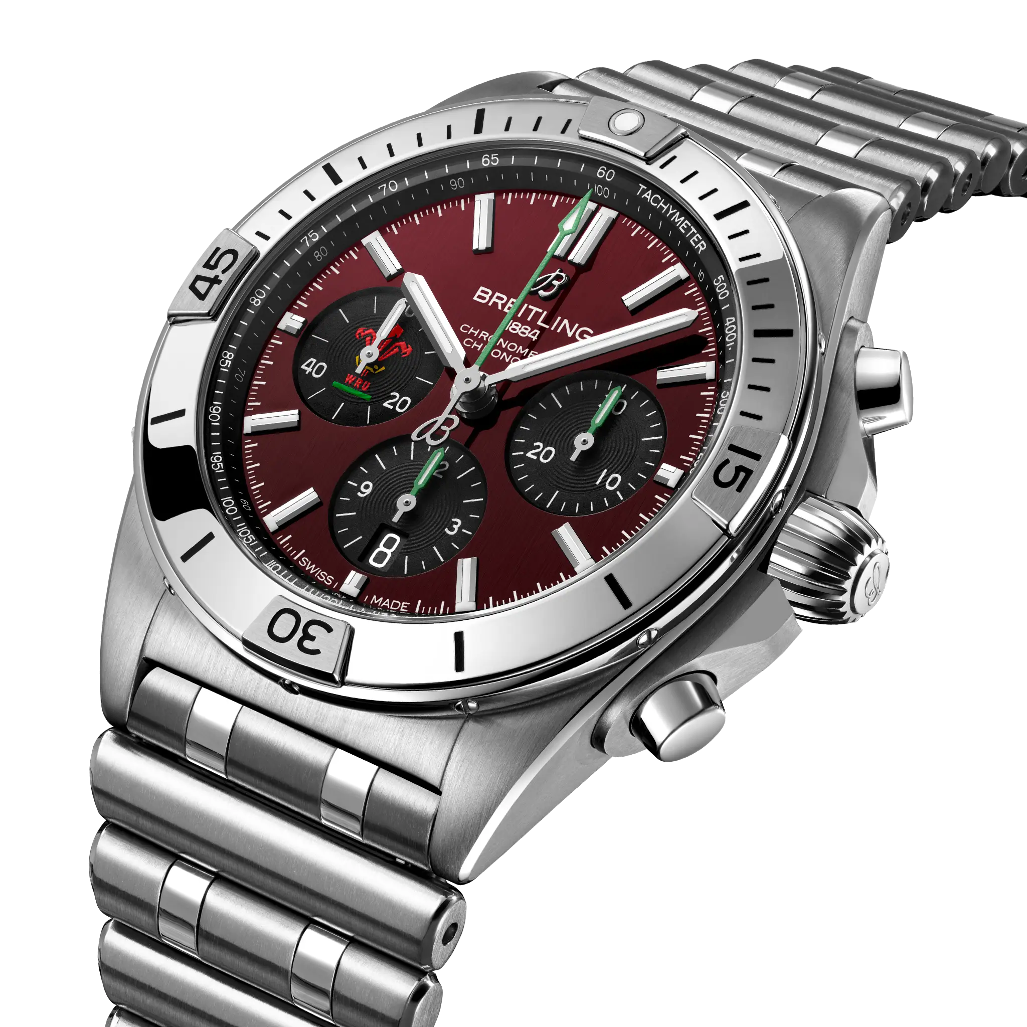 Breitling Chronomat B01 42 Six Nations Wales AB0134A61K1A1
