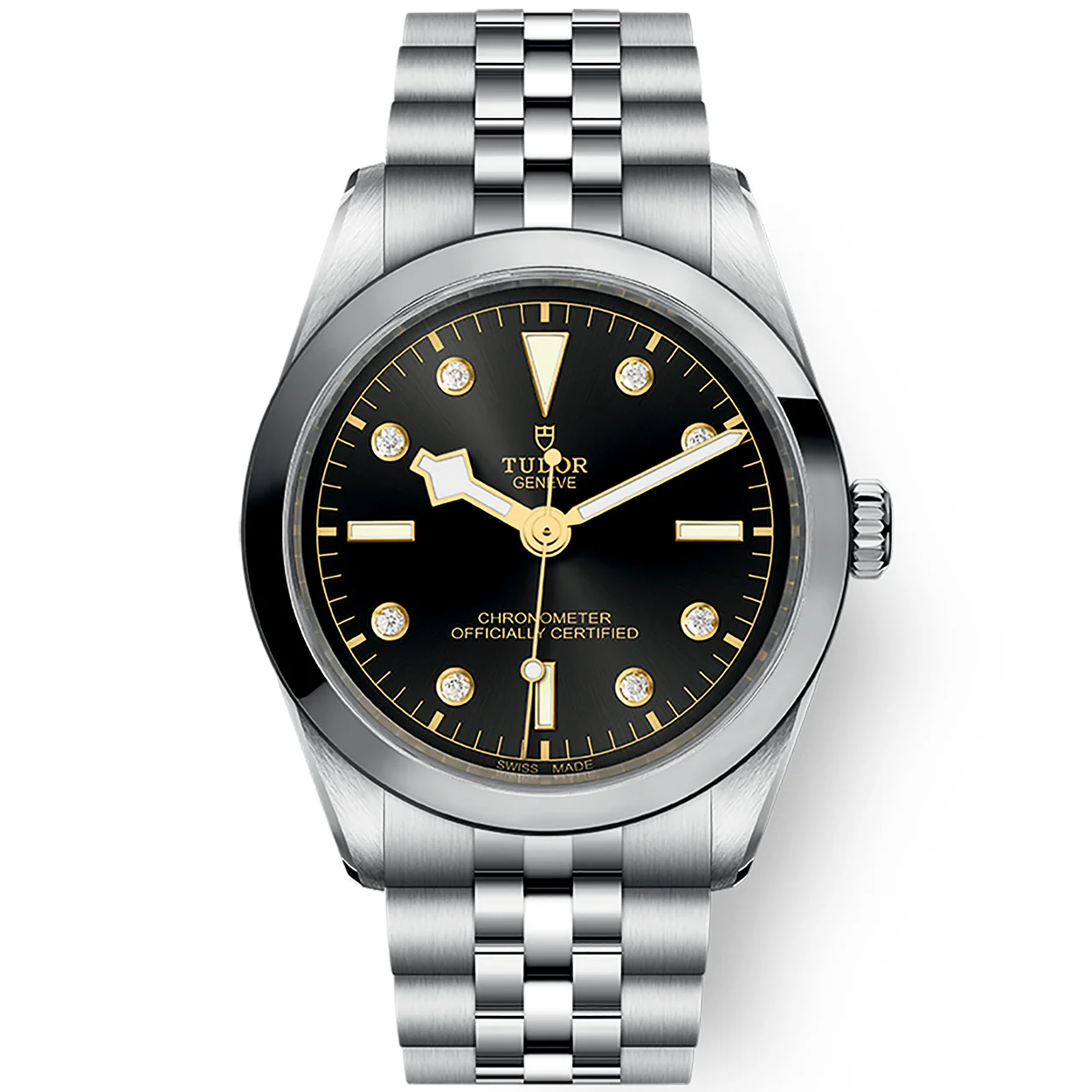 【7A Quality】TUDOR Black Bay 36mm Anthracite Diamond Set Dial Bracelet Watch M79640-0004