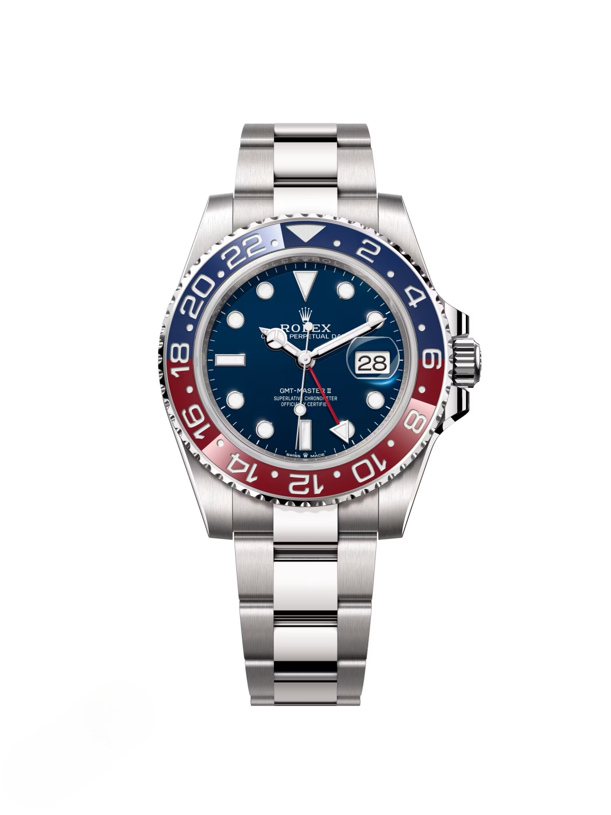 RLX  GMT-Master II 40mm 126719BLRO