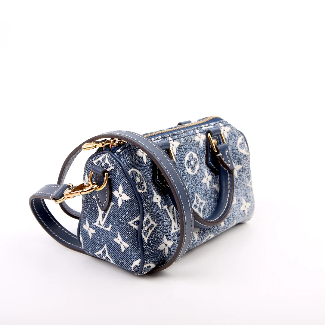 LOUIS VUITTON Speedy Nano Denim